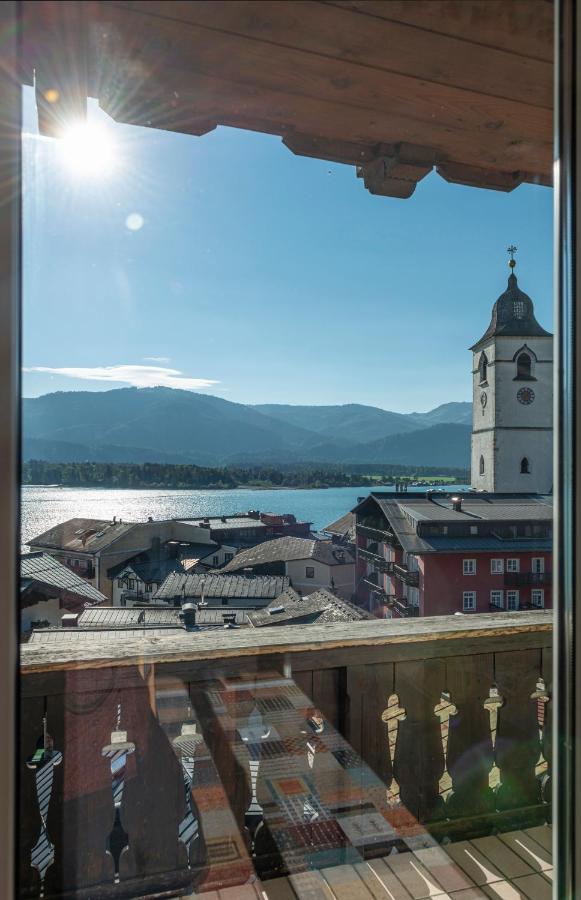 Aberseeblick Pension Ellmauer Saint Wolfgang Extérieur photo