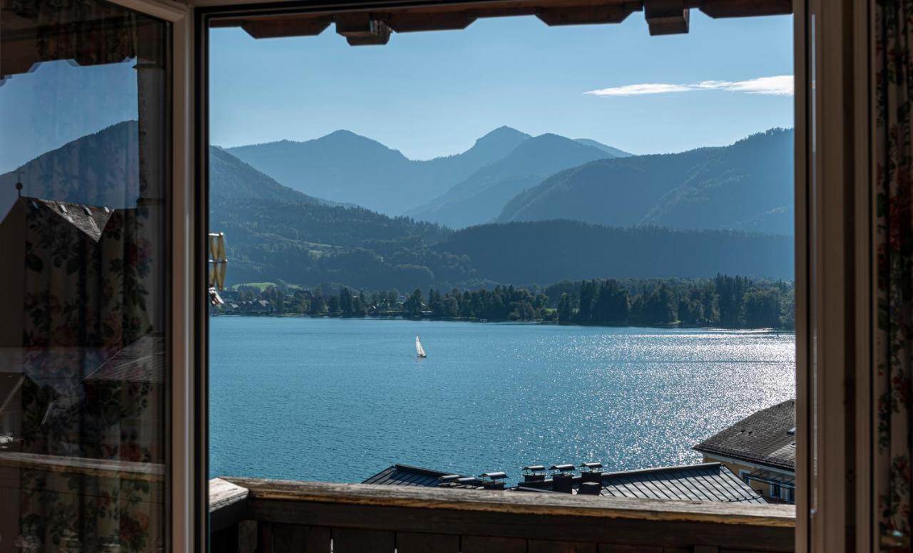 Aberseeblick Pension Ellmauer Saint Wolfgang Extérieur photo