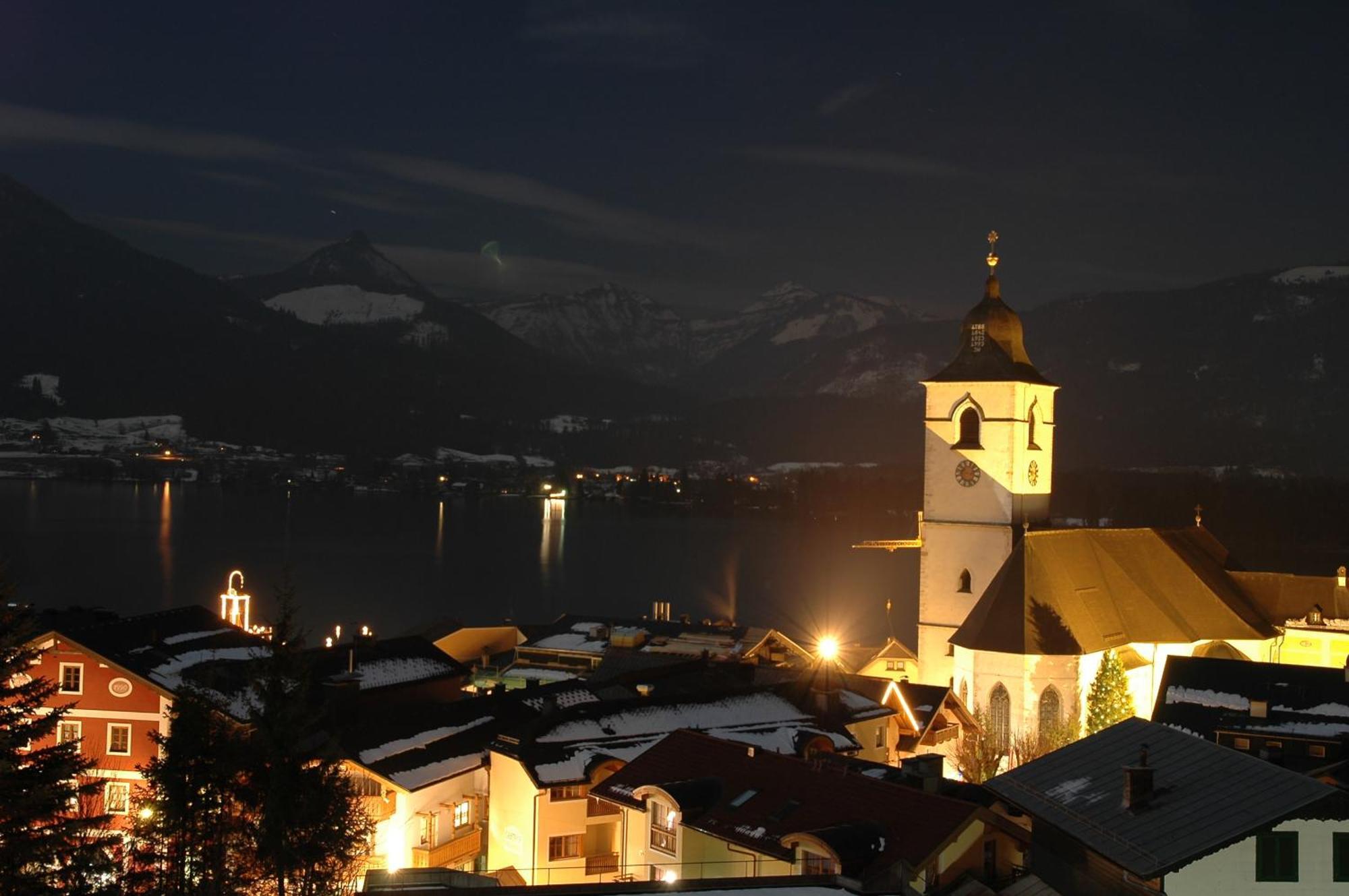 Aberseeblick Pension Ellmauer Saint Wolfgang Extérieur photo