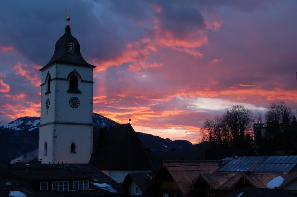 Aberseeblick Pension Ellmauer Saint Wolfgang Extérieur photo